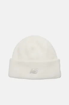 Белая шапка Cuff Knit Hat Белый ONESIZE New Balance LAH00543SST