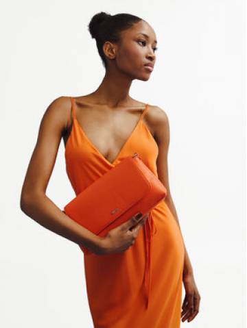 Calvin Klein Літня сукня K20K206776 Оранжевий Regular Fit Calvin Klein Літня сукня K20K206776 Оранжевий Regular Fit