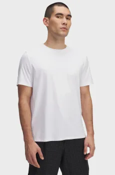 Мужская белая футболка UA LAUNCH ELITE SHORTSLEEVE Белый M Under Armour 1389802-100