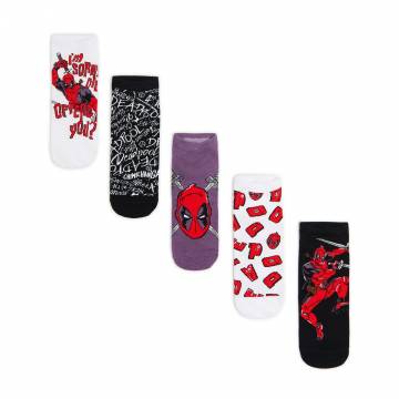 Cropp - Шкарпетки з принтом, 5 пар Deadpool - різнобарвний Cropp - Шкарпетки з принтом, 5 пар Deadpool - різнобарвний