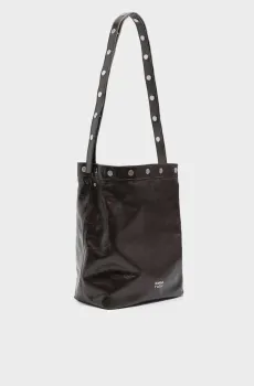 Женская коричневая кожаная сумка Коричневый ONESIZE Bimba Y Lola 252BBFJ9U.10611