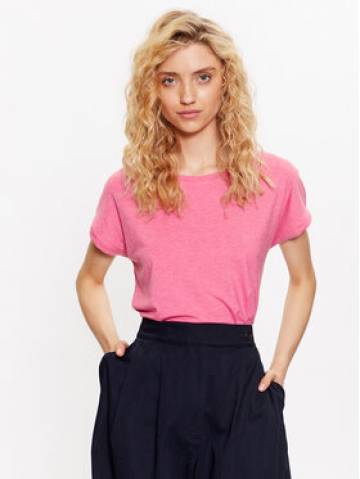 ICHI Футболка 20109945 Рожевий Regular Fit ICHI Футболка 20109945 Рожевий Regular Fit