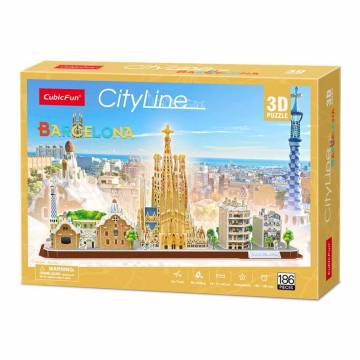 Конструктор 3D Cubic Fun City line Barcelona (MC256h) Конструктор 3D Cubic Fun City line Barcelona (MC256h)