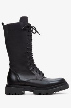 Черевики шкіряні чорні Estro ER00113599