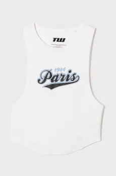 Женский белый топ Белый XS Tally Weijl SSLCOZOE