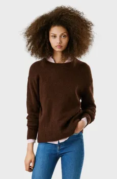 Женский коричневый джемпер CECIL CREW Коричневый S Pepe Jeans PL7000031