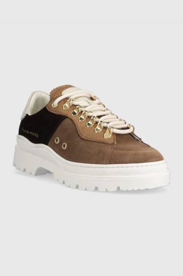 Замшевые кроссовки Filling Pieces Court Serrated Topaz цвет коричневый 71633831933 Замшевые кроссовки Filling Pieces Court Serrated Topaz цвет коричневый 71633831933
