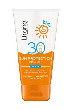 Детское защитное молочко для загара Lirene Kids SPF 30, 150 мл