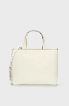 Женская белая сумка SCULPTED MINI EW TOTE Белый ONESIZE Calvin Klein LV04K3111G