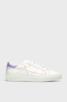 Женские белые кожаные сникерcы Белый 36 Respect 22307-1 WHITE