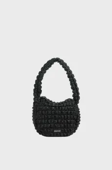 Женская черная сумка Черный ONESIZE HUGO 50557989;001