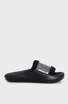 Мужские черные слайдеры HYBRID SANDAL TPU IN LUM Черный 43 Calvin Klein YM0YM00966