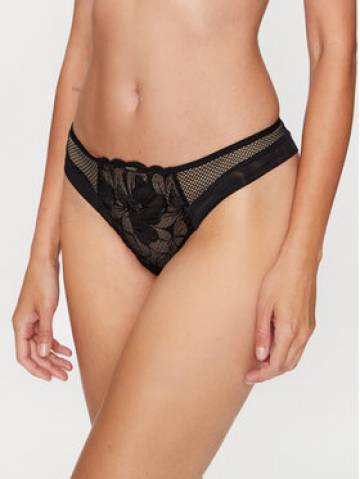 Chantelle Стрінги Fleurs Si C12Q90 Чорний Chantelle Стрінги Fleurs Si C12Q90 Чорний