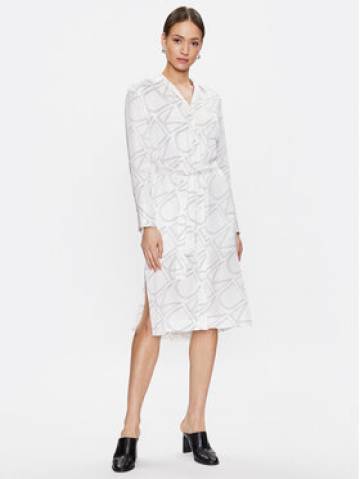 Calvin Klein Сукня-сорочка K20K205509 Білий Regular Fit Calvin Klein Сукня-сорочка K20K205509 Білий Regular Fit