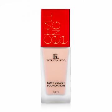 Тональная основа для лица Patricia Ledo Challenge Soft Velvet Foundation, 03, 30 мл Тональная основа для лица Patricia Ledo Challenge Soft Velvet Foundation, 03, 30 мл