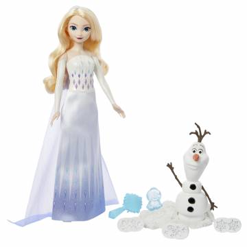 Ігровий набір Disney Frozen Ельза та Олаф Ліпимо сніжки (HYH10) Ігровий набір Disney Frozen Ельза та Олаф Ліпимо сніжки (HYH10)