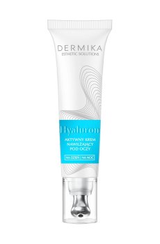 Активный увлажняющий крем для кожи вокруг глаз Dermika Esthetic Solutions Hyaluron, 15 мл