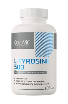 Аминокислоты OstroVit L-Tyrosine 500 мг, 120 капсул