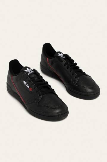 Кожаные кроссовки adidas Originals цвет чёрный Кожаные кроссовки adidas Originals цвет чёрный
