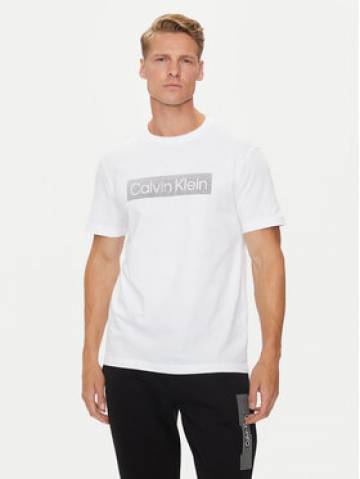 Calvin Klein Футболка Striped Logo K10K113590 Білий Regular Fit Calvin Klein Футболка Striped Logo K10K113590 Білий Regular Fit