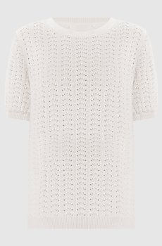 Белый топ Cecelia Pointelle в узор