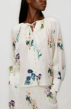 Reserved - Блуза з рамі - різнобарвний - UK947-MLC