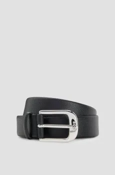 Женский черный кожаный ремень Черный 85 BOSS 50541161;001