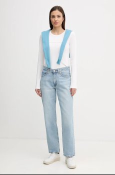 Хлопковый лонгслив United Colors of Benetton