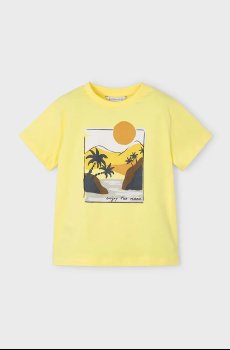 Детская хлопковая футболка Mayoral