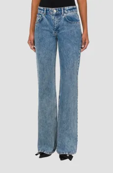 Женские синие джинсы Синий 29 Moschino A0302.8221;1282