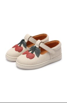 Детские кожаные полуботинки Donsje Lowy Shoes Cherry