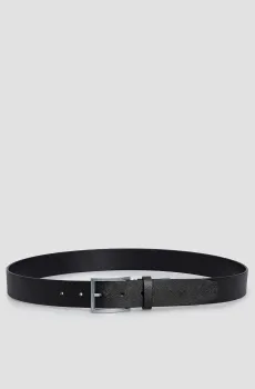 Мужской черный ремень Черный XL Guess BM7794.P4135;BLA