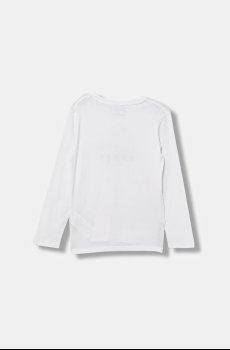 Хлопковый детский лонгслив Guess