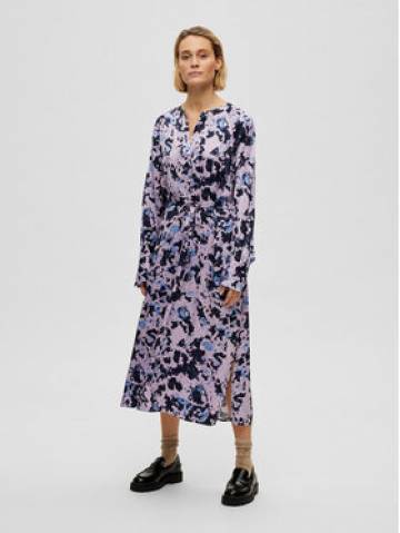 Selected Femme Повсякденна сукня Faronia 16088098 Фіолетовий Loose Fit Selected Femme Повсякденна сукня Faronia 16088098 Фіолетовий Loose Fit