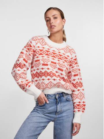 Pieces Светр 17142261 Червоний Regular Fit Pieces Светр 17142261 Червоний Regular Fit