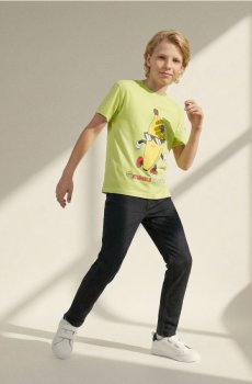 Футболка Stumble Guys - жовто-зелений