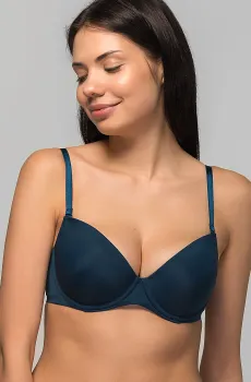 Женский синий бюстгальтер 076С Синий 75D brabrabra SLZ19801076