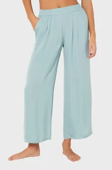 Женские голубые брюки 7/8 JOY Голубой S Etam 6544252