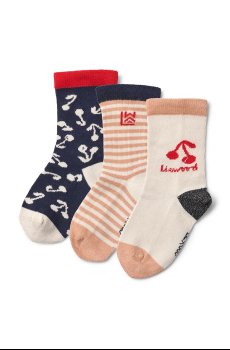 Детские носки Liewood Silas Socks 3-Pack 3 шт