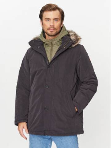 Wrangler Куртка парка 112341094 Чорний Relaxed Fit Wrangler Куртка парка 112341094 Чорний Relaxed Fit