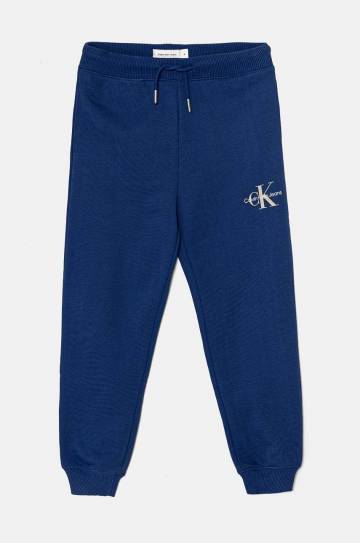 Детские хлопковые штаны Calvin Klein Jeans SWEATPANTS с принтом IU0IU00285 Детские хлопковые штаны Calvin Klein Jeans SWEATPANTS с принтом IU0IU00285