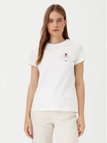 Vero Moda Футболка Viva 10322077 Білий Regular Fit Vero Moda Футболка Viva 10322077 Білий Regular Fit