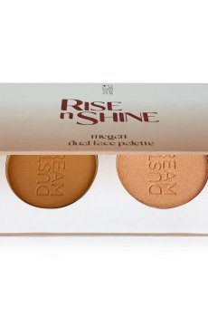 Палетка для макияжа DUST+CREAM Rise N Shine Dual Face Palette, Megan, 10 г