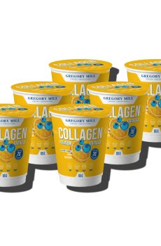 Набір 2Go Колагенова гранола Лимон Чорниця Gregory Mill Premium Granola (6 × 65 г), 390 г