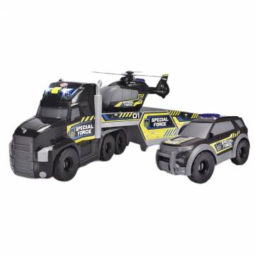 Ігровий набір Dickie Toys Спецпризначення Вантажівка з транспортом (3719034) Ігровий набір Dickie Toys Спецпризначення Вантажівка з транспортом (3719034)