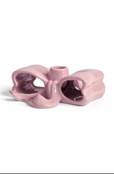 Декоративный подсвечник &k amsterdam ribbon pink