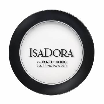 Матирующая фиксирующая пудра для лица IsaDora The Matt Fixing Blurring Powder 10 Translucent, 9 г Матирующая фиксирующая пудра для лица IsaDora The Matt Fixing Blurring Powder 10 Translucent, 9 г