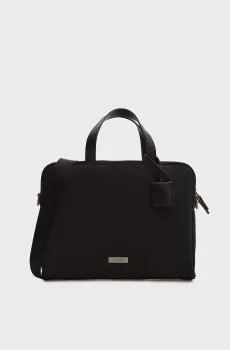 Мужская черная сумка для ноутбука SLEEK Черный ONESIZE Calvin Klein LV04D3351G