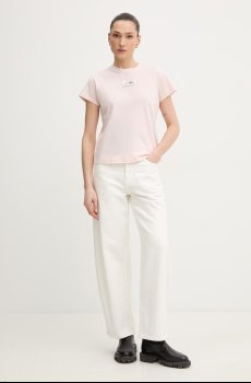 Хлопковая футболка MM6 Maison Margiela