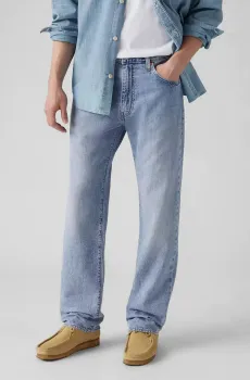 Мужские голубые джинсы 555™ Голубой 32-34 Levi’s® 000LO;0009
